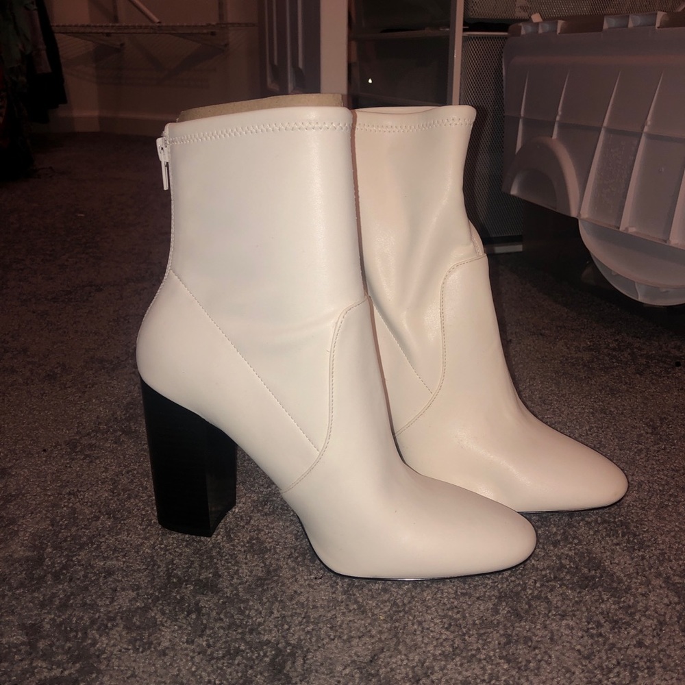 White Also Booties - image 1